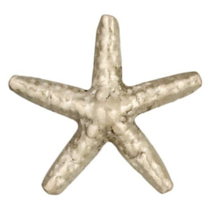 Fine Silver, Hill Tribe, 38.5mm Width by 9.4mm Length by 37.8mm Height, Starfish Pendant. Quantity Per Pack: 1 Piece.