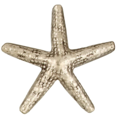 Fine Silver, Hill Tribe, 52.7mm Width by 12.6mm Length by 50.6mm Height, Starfish Pendant. Quantity Per Pack: 1 Piece.