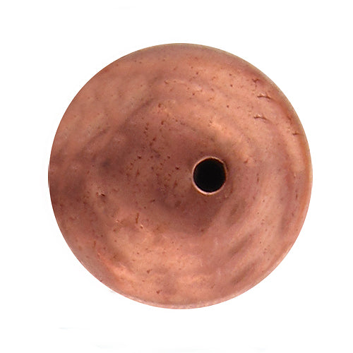 Copper, 9.9mm Width by 9.9mm Length by 9.8mm Height, Smooth Round Bead. Quantity per pack: 20 Pieces.