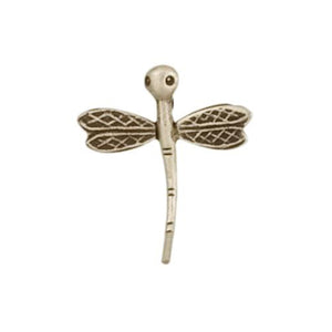 Fine Silver, Hill Tribe, 23.5mm Width by 14.9mm Length by 25.8mm Height, Dragonfly Charm. Quantity Per Pack: 4 Pieces.