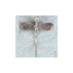 Fine Silver, Hill Tribe, 37.1mm Width by 19.9mm Length by 37.9mm Height, Dragonfly Charm. Quantity Per Pack: 1 Piece.