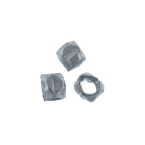 Sterling Silver, 1.8mm Width by 1.8mm Length by 1.5mm Height, Nugget Bead. Quantity per pack: 130 Pieces.