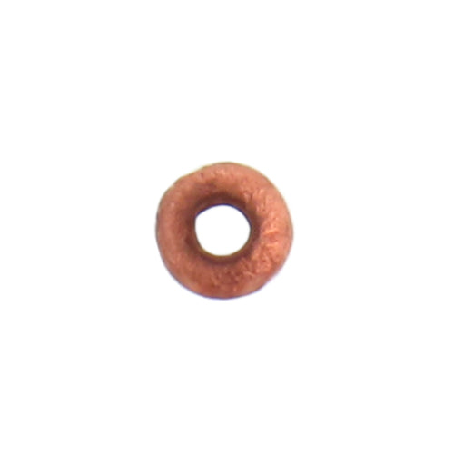 Copper, 4.0mm Width by 4.0mm Length by 1.6mm Height, Saucer Bead. Quantity per pack: 110 Pieces.