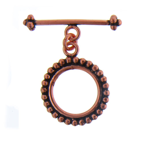 Brass, 22.7mm Width / Length, Hammered Circle Connector. Quantity Per Pack: 10 Pieces.