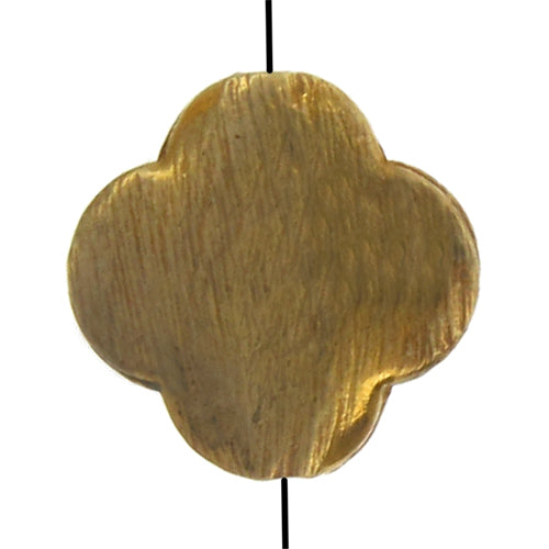 Brass, 12.2mm Width by 3.1mm Length by 12.2mm Height, Textured Fancy Bali Bead. Quantity per pack: 18 Pieces.