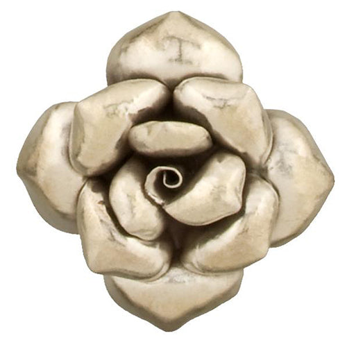 Fine Silver, Hill Tribe, 47.6mm Width by 17.8mm Length by 45.6mm Height, Flower Pendant. Quantity Per Pack: 1 Piece.