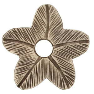 Fine Silver, Hill Tribe, 47.3mm Width by 1.0mm Length by 46.9mm Height, Flower Pendant. Quantity Per Pack: 1 Piece.