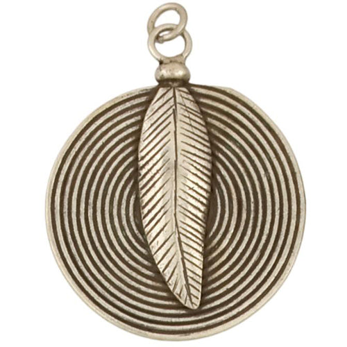 Fine Silver, Hill Tribe, 42.1mm Width by 5.6mm Length by 51.1mm Height, Stamped Fancy Charm. Quantity Per Pack: 1 Piece.