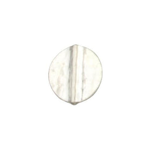 Fine Silver, Hill Tribe Bead, 16.1mm Width by 4.2mm Length by 16.4mm Height, Hammered Round Bead. Quantity per pack: 4 Pieces.