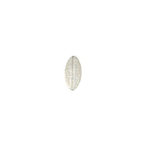 Fine Silver, Hill Tribe Bead, 20.3mm Width by 4.1mm Length by 44.1mm Height, Hammered Oval Bead. Quantity per pack: 1 Piece.