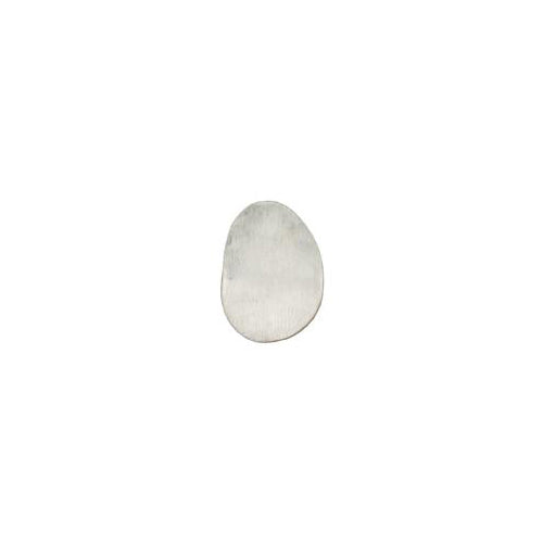 Fine Silver, Hill Tribe Bead, 31.9mm Width by 5.9mm Length by 44.3mm Height, Oval Bead. Quantity per pack: 1 Piece.