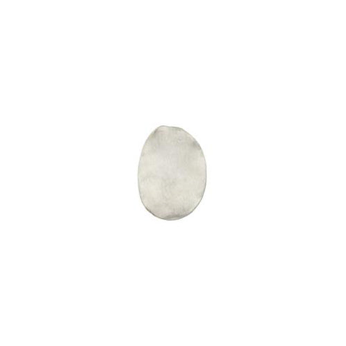 Fine Silver, Hill Tribe Bead, 40.9mm Width by 7.8mm Length by 57.0mm Height, Oval Bead. Quantity per pack: 1 Piece.