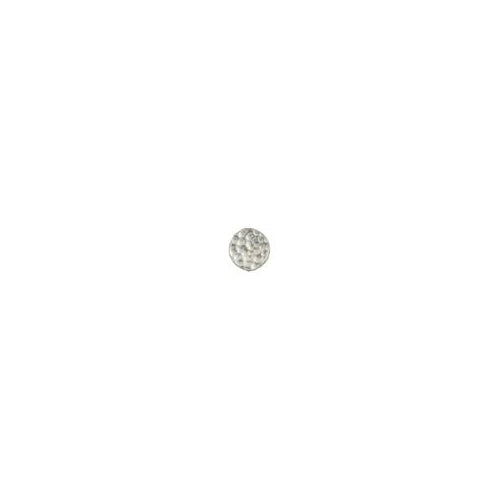 Fine Silver, Hill Tribe Bead, 15.1mm Width by 5.1mm Length by 14.9mm Height, Hammered Round Bead. Quantity per pack: 3 Pieces.