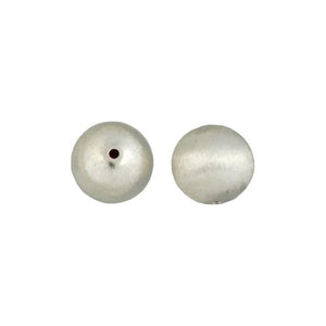 Fine Silver, Hill Tribe Bead, 18.6mm Width by 18.7mm Length by 18.1mm Height, Textured Round Bead. Quantity per pack: 1 Piece.