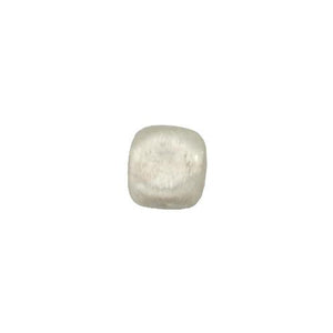 Fine Silver, Hill Tribe Bead, 9.7mm Width by 9.8mm Length by 10.8mm Height, Textured Square Bead. Quantity per pack: 4 Pieces.