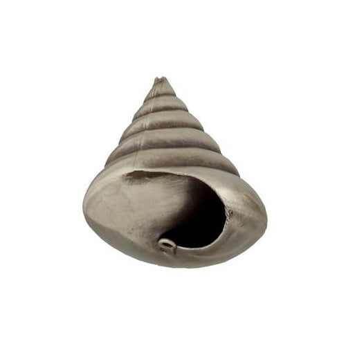 Fine Silver, Hill Tribe Bead, 49.6mm Width by 48.3mm Length by 55.4mm Height, Shell Bead. Quantity per pack: 1 Piece.