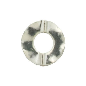 Fine Silver, Hill Tribe Bead, 22.6mm Width by 2.3mm Length by 22.2mm Height, Round Bead With 10.0mm Opening. Quantity per pack: 2 Pieces.