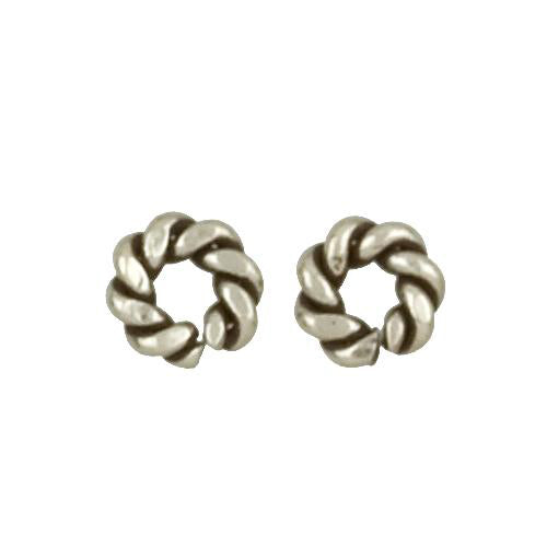 Fine Silver, Hill Tribe Bead, 4.7mm Width by 4.7mm Length by 1.3mm Height, Fancy Saucer Bead. Quantity per pack: 73 Pieces.