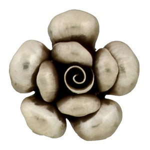 Fine Silver, Hill Tribe, 36.0mm Width by 12.0mm Length by 37.2mm Height, Flower Pendant. Quantity Per Pack: 1 Piece.