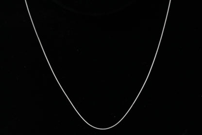 Sterling Silver, 0.75mm Width / Length, 16 Inch Square Regular Snake Chain with 6.0mm Width / Length by 1.4mm Thick, Smooth Spring Ring Clasp and Tags Ends. Quantity Per Pack: 1 Piece.