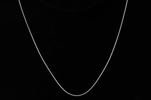 Sterling Silver, 0.75mm Width / Length, 16 Inch Square Regular Snake Chain with 6.0mm Width / Length by 1.4mm Thick, Smooth Spring Ring Clasp and Tags Ends. Quantity Per Pack: 1 Piece.
