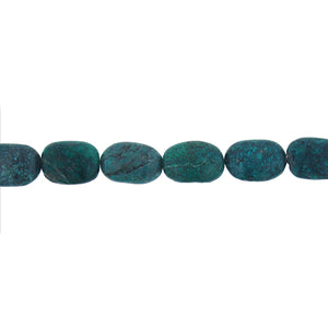 Turquoise, 18.4mm Width by 10.3mm Length by 24.1mm Height, Oval Stone Bead. Quantity per pack: 17 Pieces.