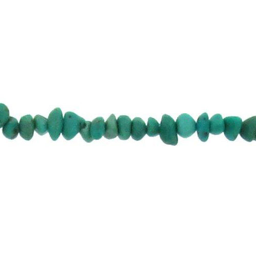 Turquoise, 4.2mm Width by 3.6mm Length by 2.6mm Height, Natural Nugget Stone Bead. Quantity per pack: 214 Pieces.