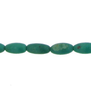 Turquoise, 4.0mm Width by 4.0mm Length by 6.1mm Height, Oval Stone Bead. Quantity per pack: 66 Pieces.