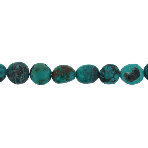 Turquoise, 18.2mm Width by 9.1mm Length by 24.8mm Height, Oval Stone Bead. Quantity per pack: 21 Pieces.