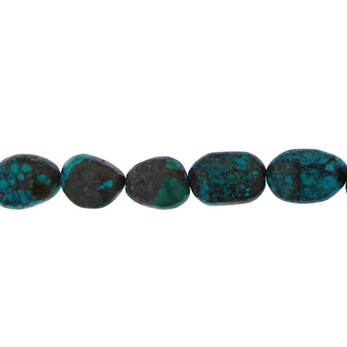 Turquoise, 19.2mm Width by 8.1mm Length by 24.1mm Height, Natural Stone Bead. Quantity per pack: 16 Pieces.