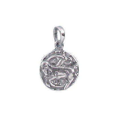 Sterling Silver Oxidized, 13.8mm Width by 2.2mm Length by 13.8mm Height, Wild Goat / Capricorn Charm. Quantity Per Pack: 1 Piece.
