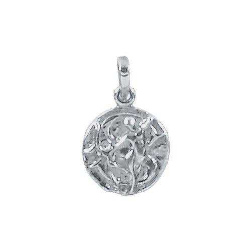 Sterling Silver Oxidized, 13.8mm Width by 2.2mm Length by 13.8mm Height, Sagittarius Charm. Quantity Per Pack: 1 Piece.