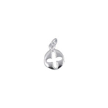 Load image into Gallery viewer, Sterling Silver, 8.2mm Width by 1.3mm Length by 11.0mm Height, Cross Charm. Quantity Per Pack: 6 Pieces.
