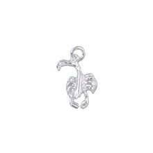 Load image into Gallery viewer, Sterling Silver, 10.5mm Width by 3.5mm Length by 15.4mm Height, Scorpio Charm. Quantity Per Pack: 4 Pieces.
