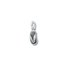 Load image into Gallery viewer, Sterling Silver Oxidized, 4.4mm Width by 3.2mm Length by 11.4mm Height, Shoe Charm. Quantity Per Pack: 4 Pieces.
