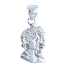 Load image into Gallery viewer, Sterling Silver, 11.6mm Width by 2.2mm Length by 21.6mm Height, People Pendant. Quantity Per Pack: 2 Pieces.
