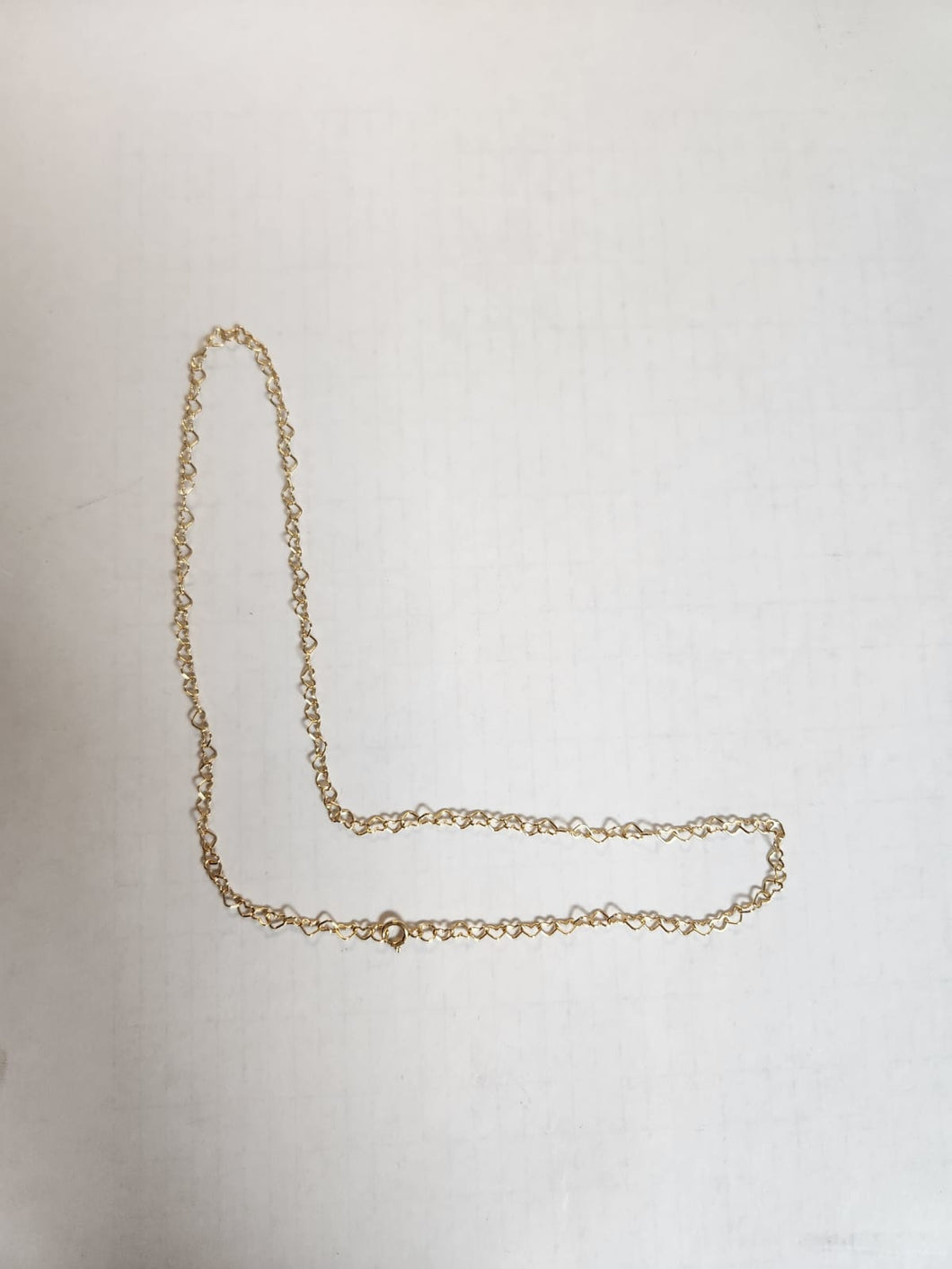 Heart Shape Gold Filled, 3.2 mm Width / Length, 16,18 Inch Regular Heart Shape Chain with Spring Ring Clasp. Quantity Per Pack: 1 Piece.