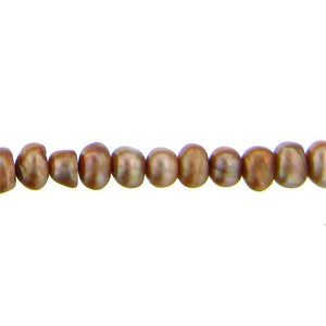 Gold, 8.5mm Width by 7.5mm Length by 6.0mm Height, Potato Pearl Bead. Quantity per pack: 66 Pieces.