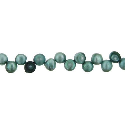 Tahitian Look, 9.0mm Width by 6.0mm Length by 9.0mm Height, Button Pearl Bead. Quantity per pack: 58 Pieces.