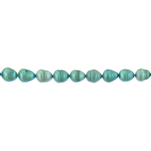 Tahitian Look, 9.0mm Width by 9.0mm Length by 11.5mm Height, Circled Pearl Bead. Quantity per pack: 38 Pieces.