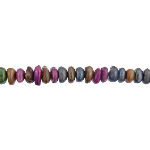 Multicolor, 12.5mm Width by 12.0mm Length by 7.5mm Height, Potato Pearl Bead. Quantity per pack: 60 Pieces.