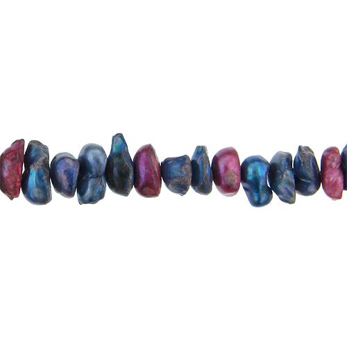 Multicolor, 12.5mm Width by 10.0mm Length by 7.0mm Height, Potato Pearl Bead. Quantity per pack: 68 Pieces.