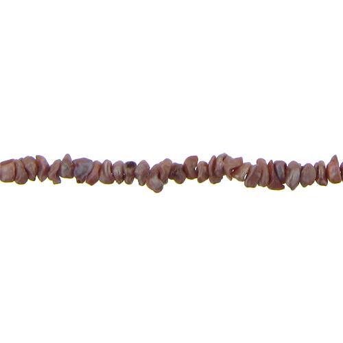 Rose Gold, 5.0mm Width by 8.0mm Length by 3.0mm Height, Chip Pearl Bead. Quantity per pack: 262 Pieces.