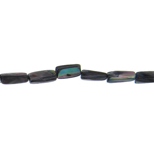 Black, 8.0mm Width by 7.0mm Length by 15.0mm Height, Branch Shell Bead. Quantity per pack: 27 Pieces.