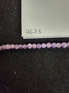 Amethyst, 4.5mm Width / Length / Height, Round Stone Bead. Quantity per pack: 85 Pieces.