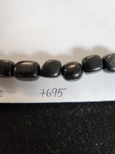 Black Onyx, 10.3mm Width by 9.3mm Length by 13.6mm Height, Natural Stone Bead. Quantity per pack: 35 Pieces.