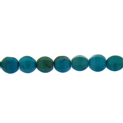 Turquoise, 24.1mm Width by 7.4mm Length by 33.0mm Height, Triangle Stone Bead. Quantity per pack: 11 Pieces.