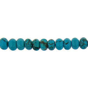 Turquoise, 11.6mm Width by 11.6mm Length by 7.9mm Height, Hexagon Stone Bead. Quantity per pack: 47 Pieces.