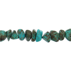 Turquoise, 10.1mm Width by 9.6mm Length by 4.7mm Height, Natural Stone Bead. Quantity per pack: 85 Pieces.