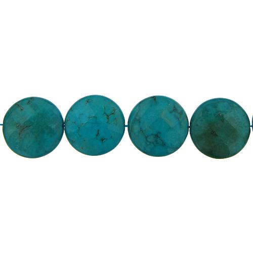 Turquoise, 12.7mm Width by 6.9mm Length by 17.6mm Height, Oval Stone Bead. Quantity per pack: 23 Pieces.